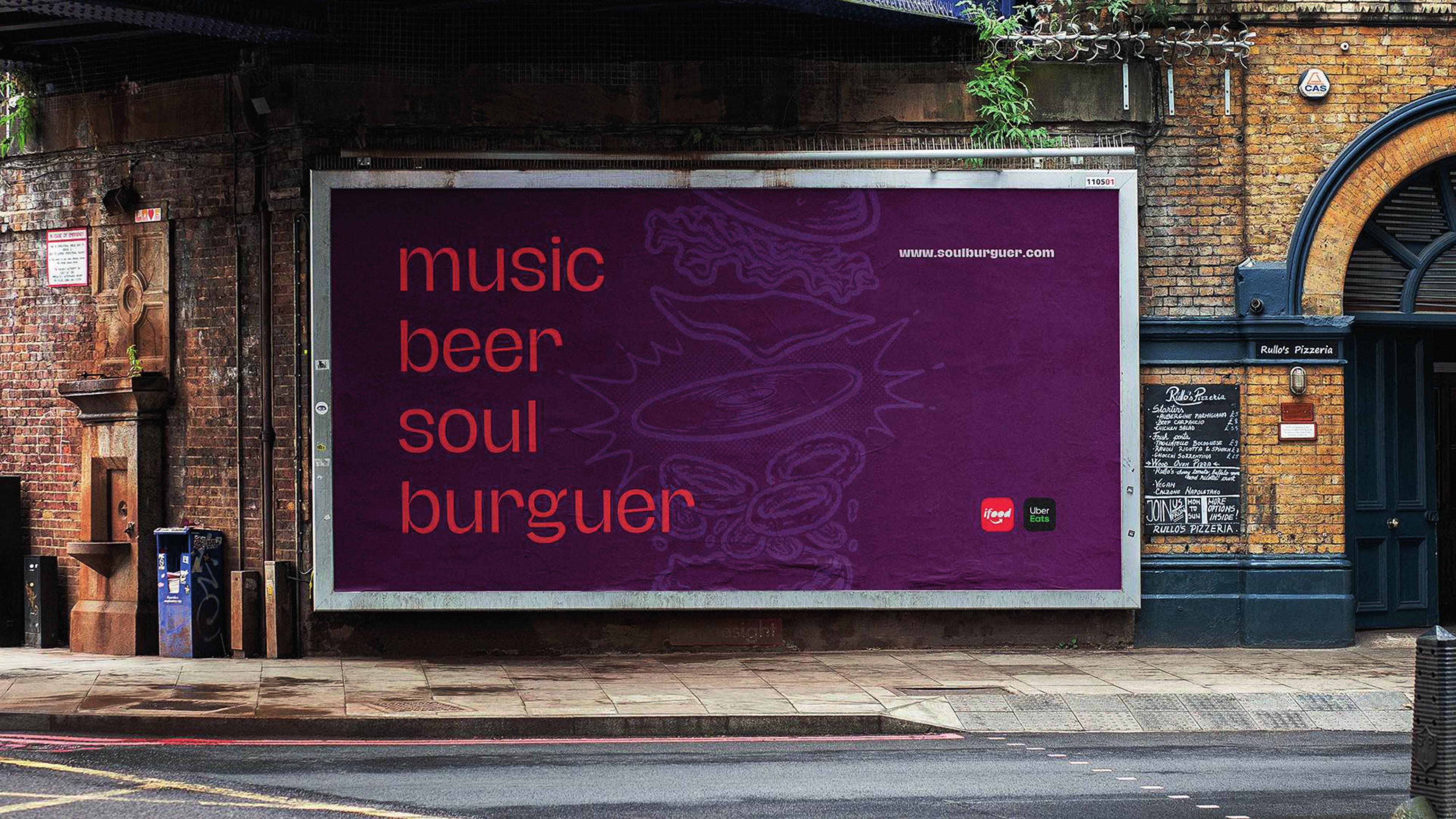 Soul Burguer — billboard outdoor advertising campaign