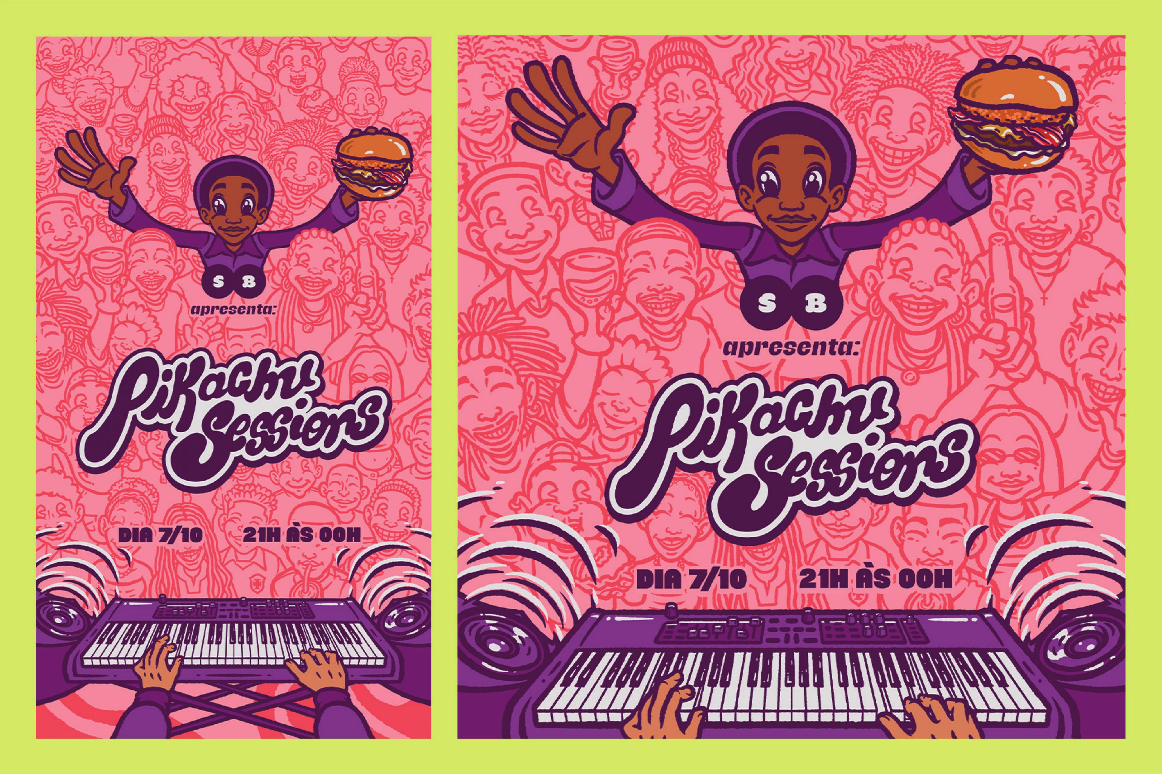 Pikachu Sessions — event poster